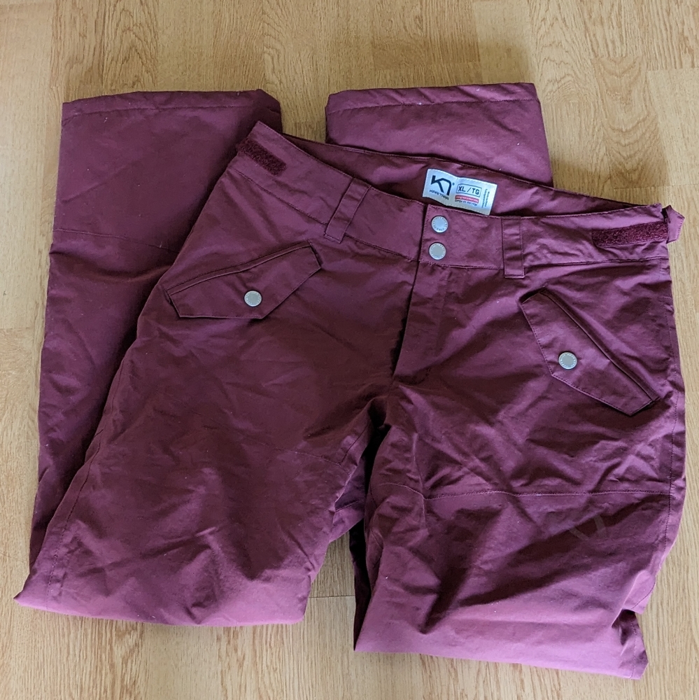 Ski Pants / Snowboarding Pants XL Maroon